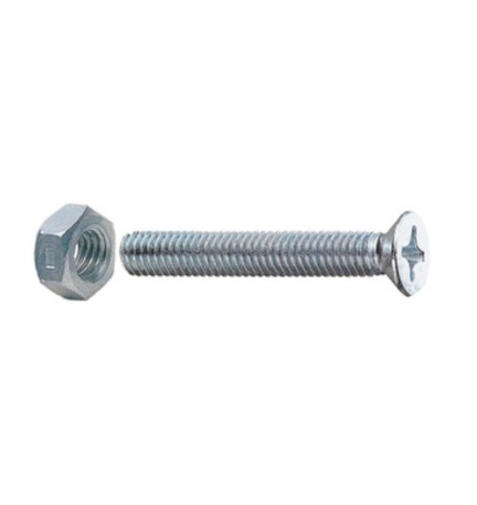 SC VITE P/FERRO TSP 4 X 20MM ZINC C/DADO 30 PZ*