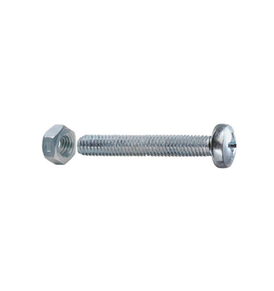 SC VITE P/FERRO TC 3X 40MM ZINC C/DADO 30 PZ