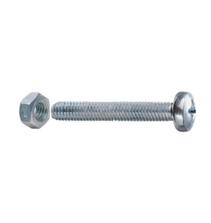 SC VITE P/FERRO TC 3X 40MM ZINC C/DADO 30 PZ