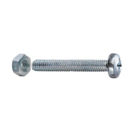 SC VITE P/FERRO TC 5X 40MM ZINC C/DADO 20 PZ