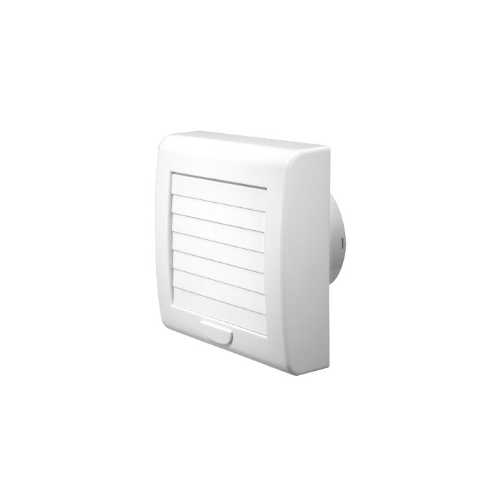ASPIRATORE ELICOIDALE A SERRANDA DA PARETE per foro 98 / 155x165 mm