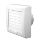 ASPIRATORE ELICOIDALE A SERRANDA DA PARETE per foro 98 / 155x165 mm