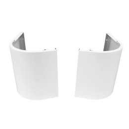 COPPIA ZOCCOLI VERNICIATI PER FAN COILS FLAT H. 13 cm