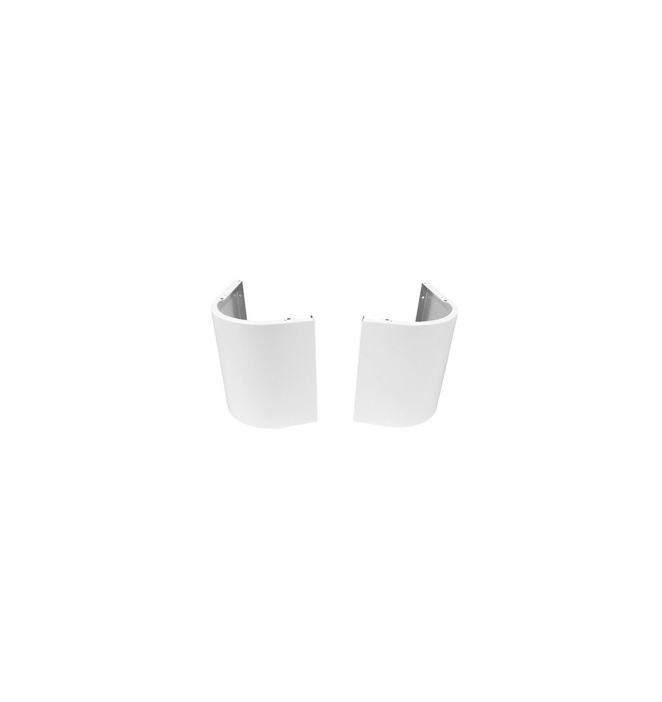 COPPIA ZOCCOLI VERNICIATI PER FAN COILS FLAT H. 13 cm