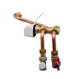 KIT VALVOLA 3 VIE CON BYPASS SERVOCOMANDO VALVOLA A SFERA DETENT WIND Wind 70-90 Sfe/det 3/4 kvs 2.5