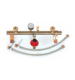 KIT CENTRALINA GAS 2 VIE Regol. 4 Kg/h