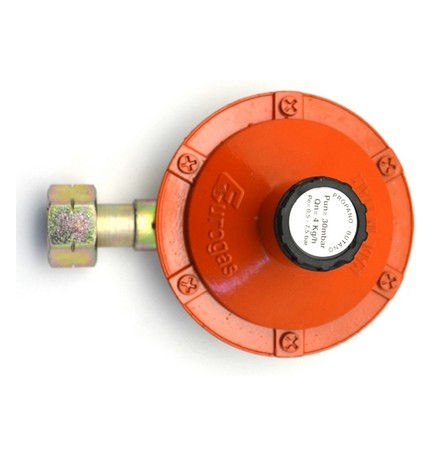 REGOLATORE BASSA PRESSIONE 4KG GAS GPL ORIZZONTALE 4 Kg/h