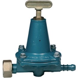 REGOLATORE GAS ALTA PRESSIONE CON PORTAGOMMA 12-18 KG/H MOD. APZ12E -