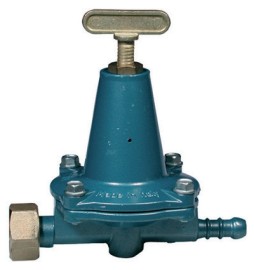 REGOLATORE GAS ALTA PRESSIONE CON PORTAGOMMA 12-18 KG/H MOD. APZ12E -