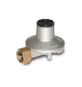 REGOLATORE GAS GPL BASSA PRESSIONE SINGOLO STADIO 3KG/H W20 x 1/14" sx con dado