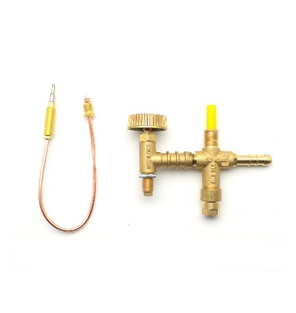 KIT VALVOLA DI SICUREZZA CON TERMOCOPPIA Per fornelloni GPL