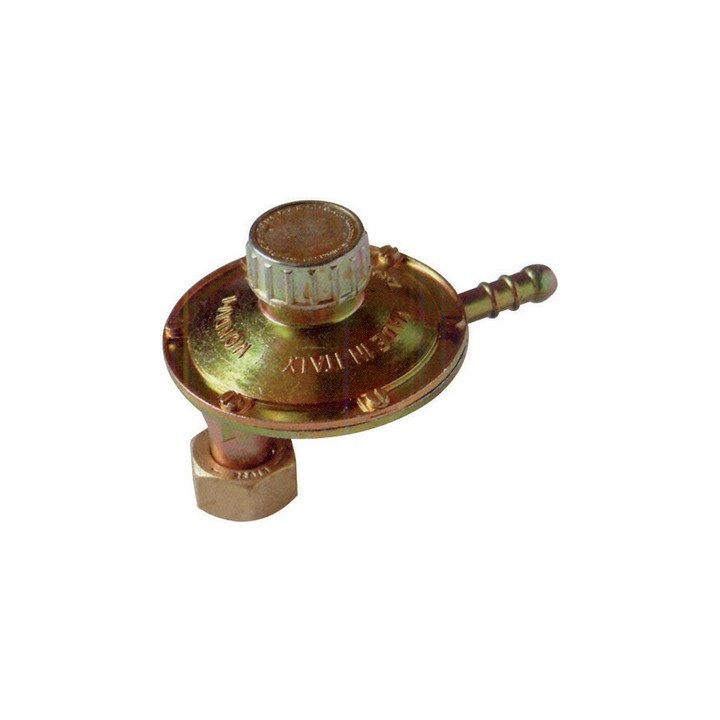 REGOLATORE GAS CON TARTAURA REGOLABILE ATTACCO VERTICALE 1 kg/h
