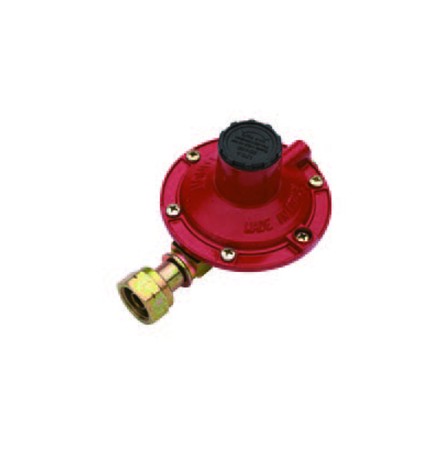 REGOLATORE GAS BASSA PRESSIONE MOD. CON VITI CH25 F3/8 4 kg/h