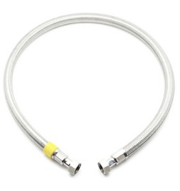 FLESSIBILE PER GAS FF INOX SICURGAS NG cm 100 - 1/2x1/2