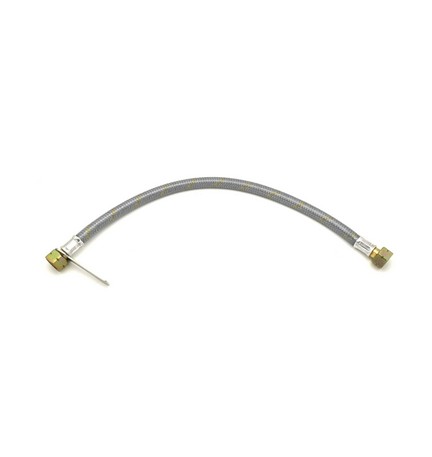 FLESSIBILE PER GAS FF GPL PLASTIFICATO cm 70 - 1/2 x 1/2