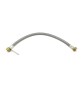 FLESSIBILE PER GAS FF GPL PLASTIFICATO cm 70 - 1/2 x 1/2