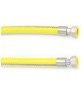 TUBO FLESSIBILE IN ACCIAIO FF PER GAS cm. 125