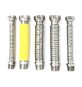 KIT 5 PZ FLESSIBILI INOX ESTENSIBILI PER CALDAIE A GAS mm. 150/300