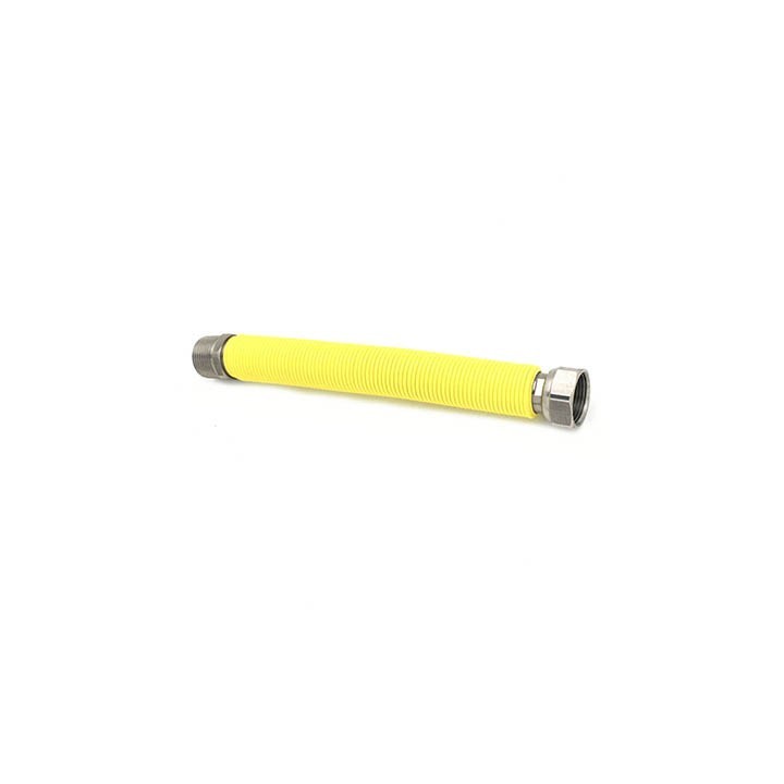 FLESSIBILE INOX RACCORDO IN ACCIAIO RIVESTITO MM 130 / 220 1/2