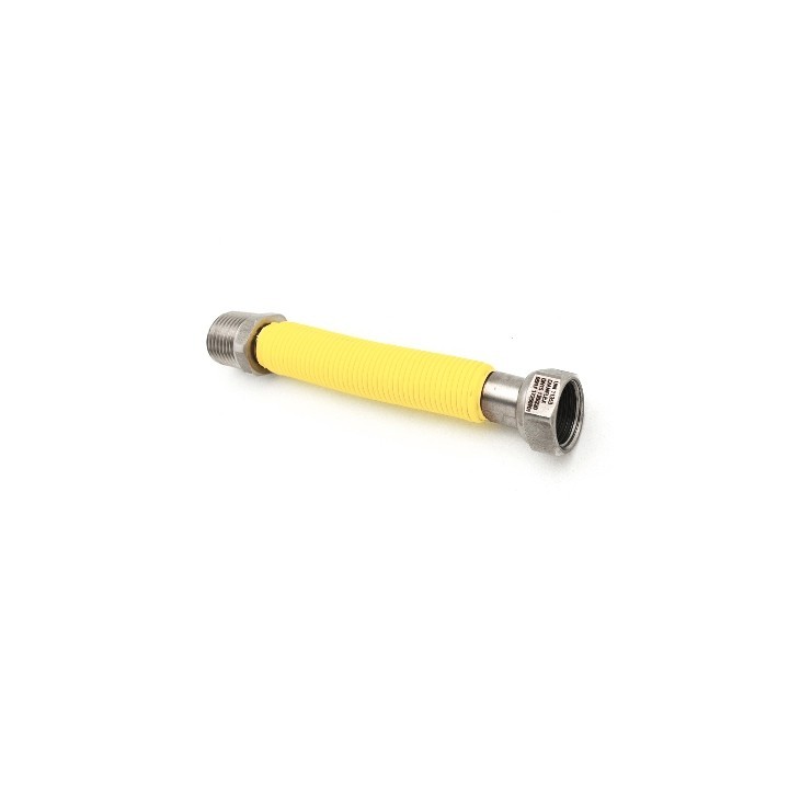 FLESSIBILE INOX RACCORDO IN ACCIAIO RIVESTITO MM 220 / 420 1"