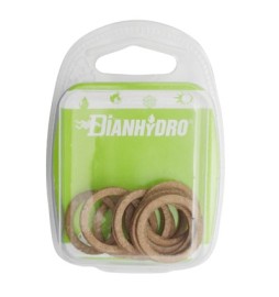 + GUARNIZIONI DI TENUTA IN CUOIO BLISTER pz.10 (30x24x2) 1"