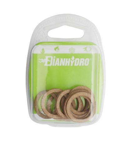 + GUARNIZIONI DI TENUTA IN CUOIO BLISTER pz.10 (30x24x2) 1"