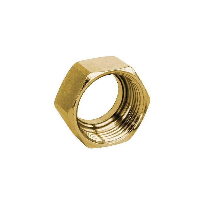 DADO IN OTTONE PER TUBI GAS 1/2