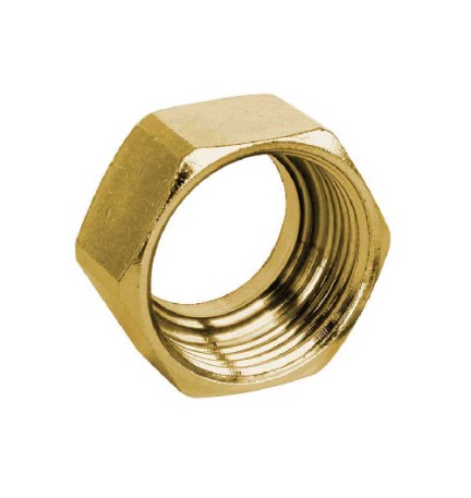 DADO IN OTTONE PER TUBI GAS 3/4