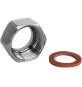 DADO IN OTTONE PER TUBI FLESSIBILI ACQUA 3/4