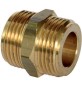 NIPPLE IN OTTONE PER TUBI GAS E ACQUA 3/4