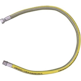 TUBO FLESSIBILE IN ACCIAIO MF PER GAS PARIGI cm 50