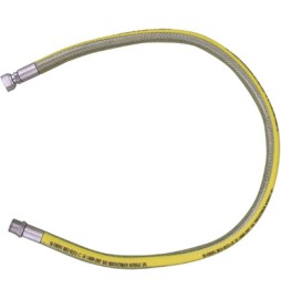 TUBO FLESSIBILE IN ACCIAIO MF PER GAS PARIGI cm 50
