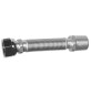 FLESSIBILE INOX RACCORDO IN OTTONE MM 130 / 220 ACQUA PARIGI 3/4"