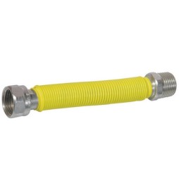 FLESSIBILE INOX RACCORDO IN ACCIAIO RIVESTITO MM 130/220 PARIGI 1/2"