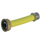 FLESSIBILE INOX PER CONTATORE GAS MF CM.20 PARIGI 1"1/4 x 3/4"