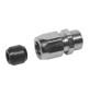 ADATTATORE PORTAGOMMA PER FLESSIBILE GAS FF INOX ESTENSIBILE -