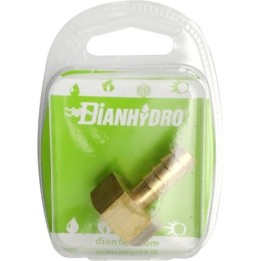 RACCORDO PORTAGOMMA SEMPLICE F PER GAS BLISTER 1/2 Gpl