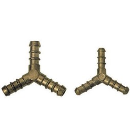 RACCORDO A TRE VIE PER TUBO GAS Metano