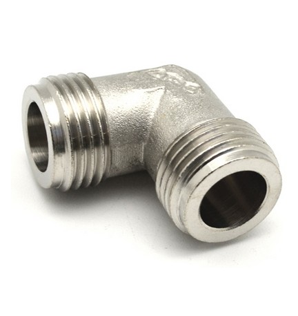 GOMITO MM 1/2 SEDE PIANA PER TUBI GAS 1/2"