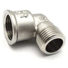 GOMITO MF - 1/2 SEDE PIANA PER TUBI GAS 1/2"