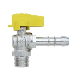 RUBINETTO A SFERA SQUADRA MASCHIO PORTAG. METANO GAS UNI 7141 1/2" DN 10