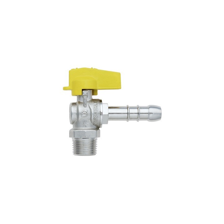 RUBINETTO A SFERA SQUADRA MASCHIO PORTAG. METANO GAS UNI 7141 1/2" DN 10