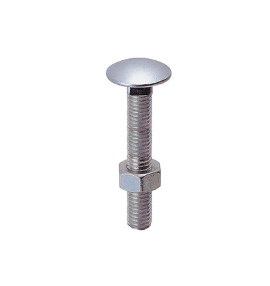 SC BULLONE C/DADO TTDQ 6X 40MM ZINCATO 15 PZ