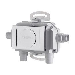 VALVOLA A SFERA DA INCASSO GAS GASLOCK 1/2 con att. 3/4 MM