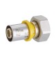 RACCORDO DIRITTO CON DADO GIREVOLE FEMM C/TENUTA O-RING M28 x 1,5 x 26