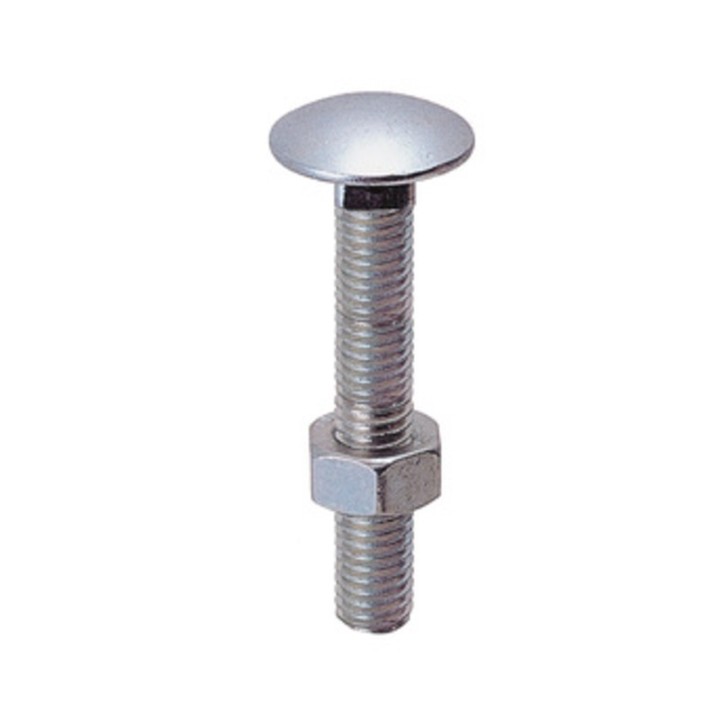 SC BULLONE C/DADO TTDQ 8X 30MM ZINCATO 10 PZ