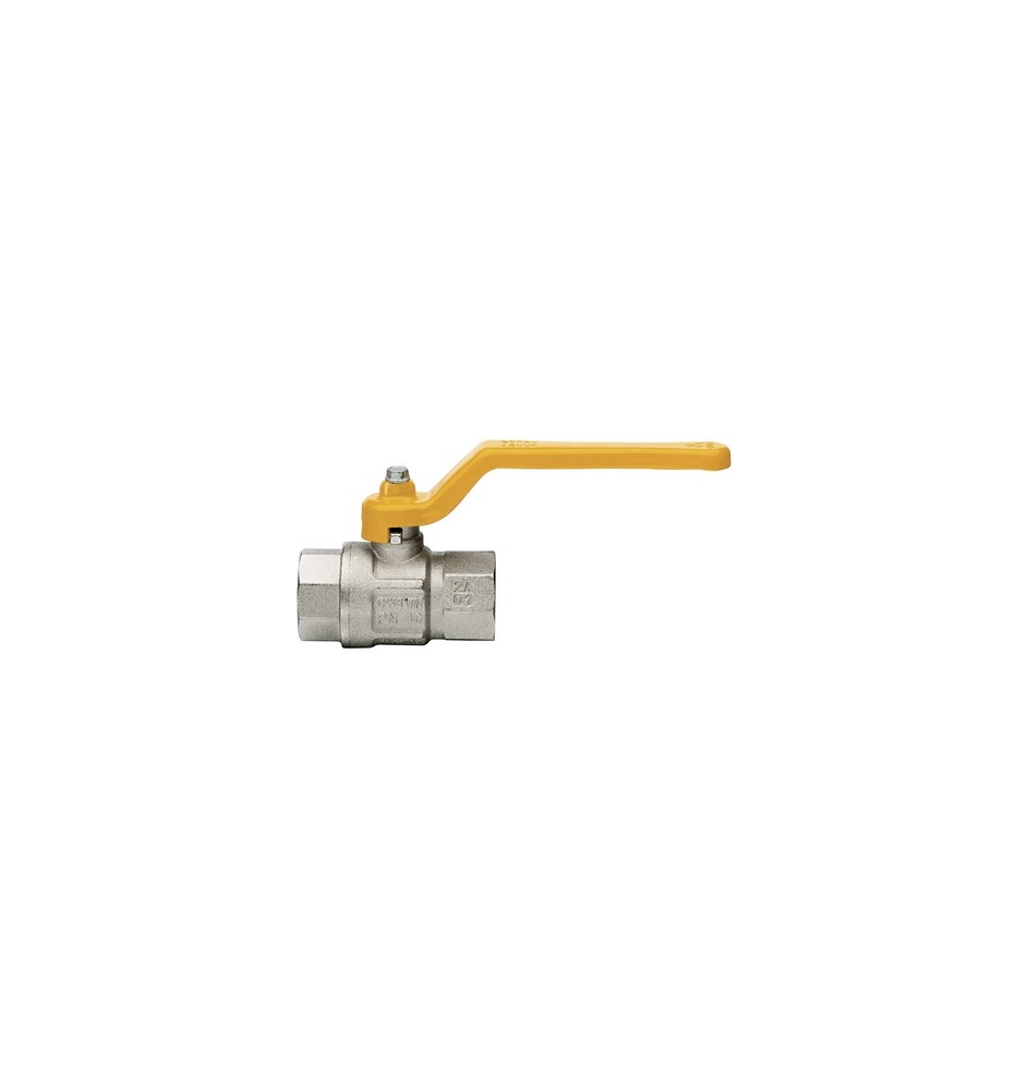 VALVOLA A SFERA GAS CON LEVA LUNGA MOD.LONDON 1/2" DN 15