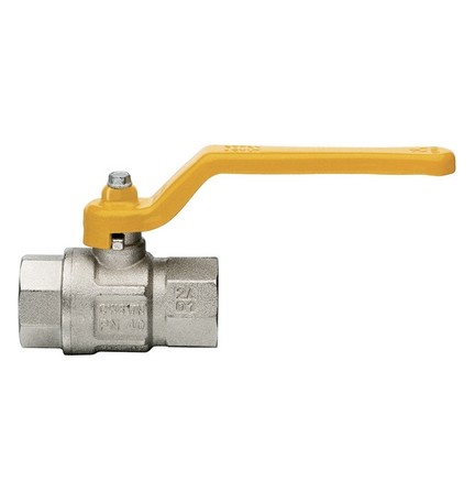 VALVOLA A SFERA GAS CON LEVA LUNGA MOD.LONDON 1/2" DN 15