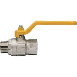 VALVOLA A SFERA GAS MF CON LEVA LUNGA MOD. LONDON 1/2" DN 15
