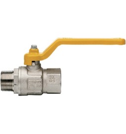 VALVOLA A SFERA GAS MF CON LEVA LUNGA MOD. LONDON 1" DN 25